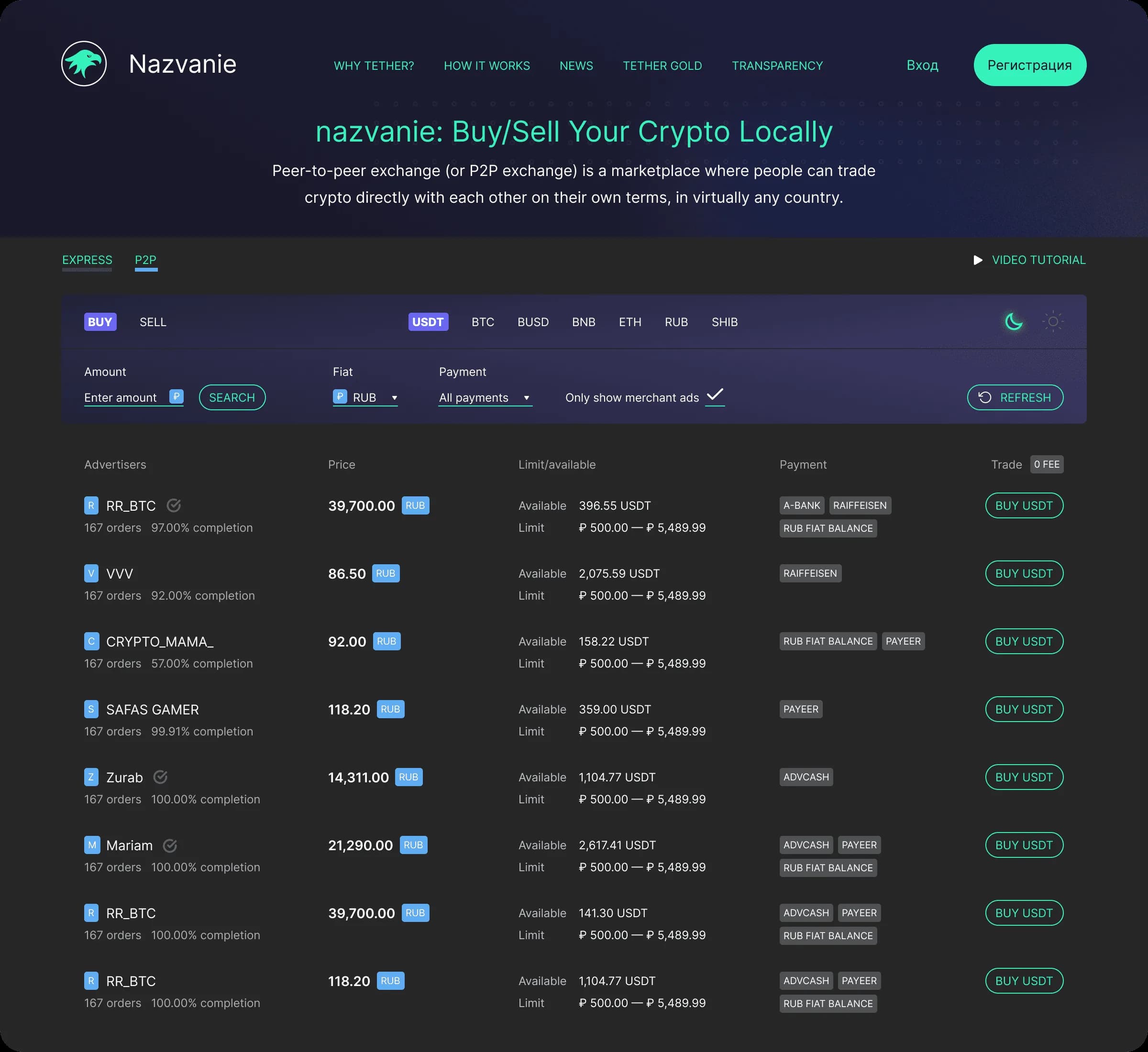 Crypto wallet and exchange concept diagram