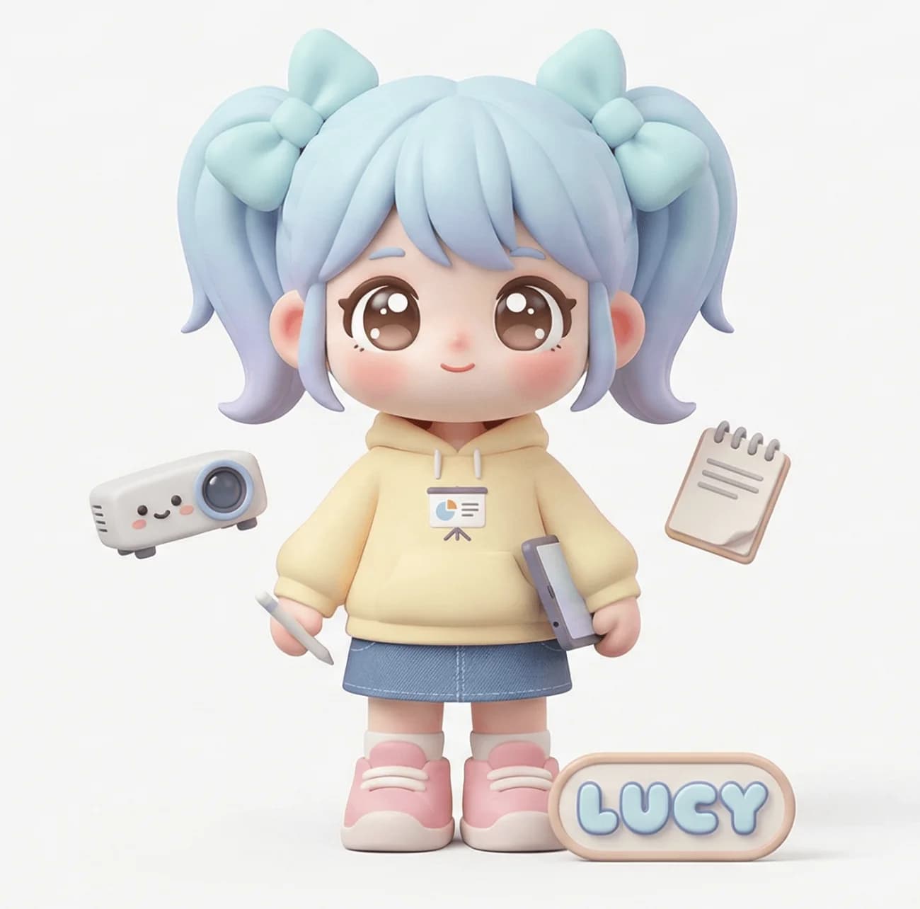 Lucy mascot hero image