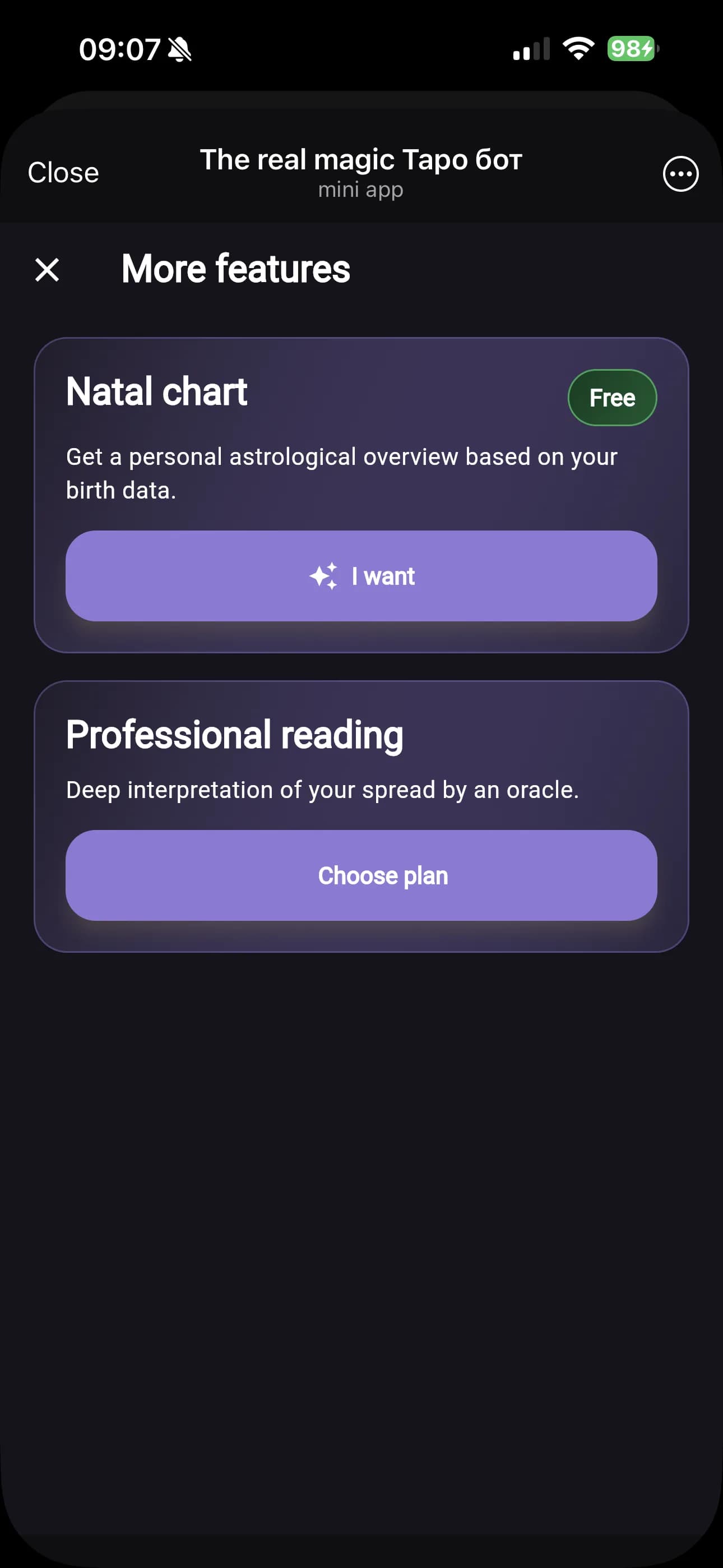 The Real Magic premium features