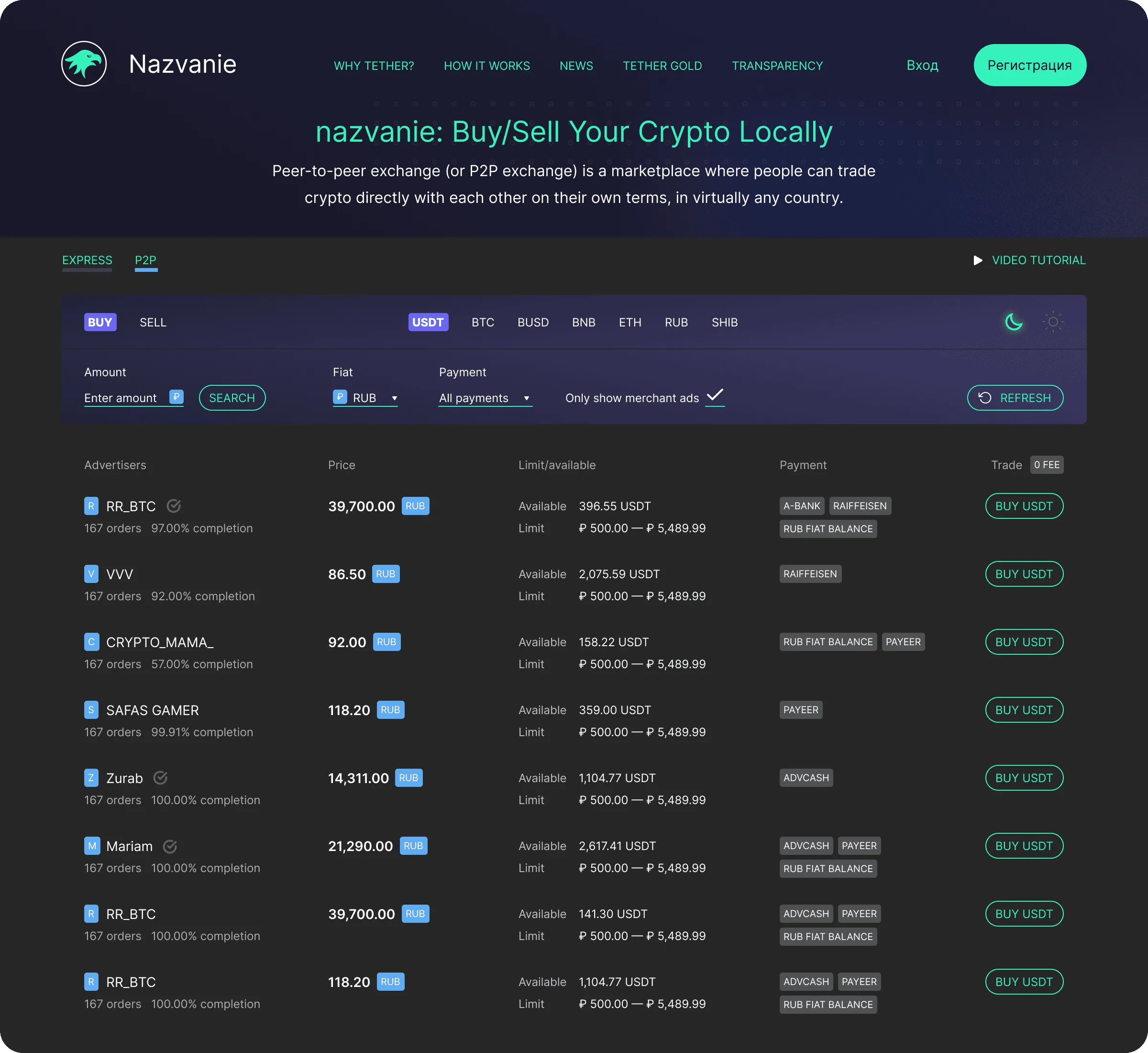 Crypto wallet and exchange concept diagram