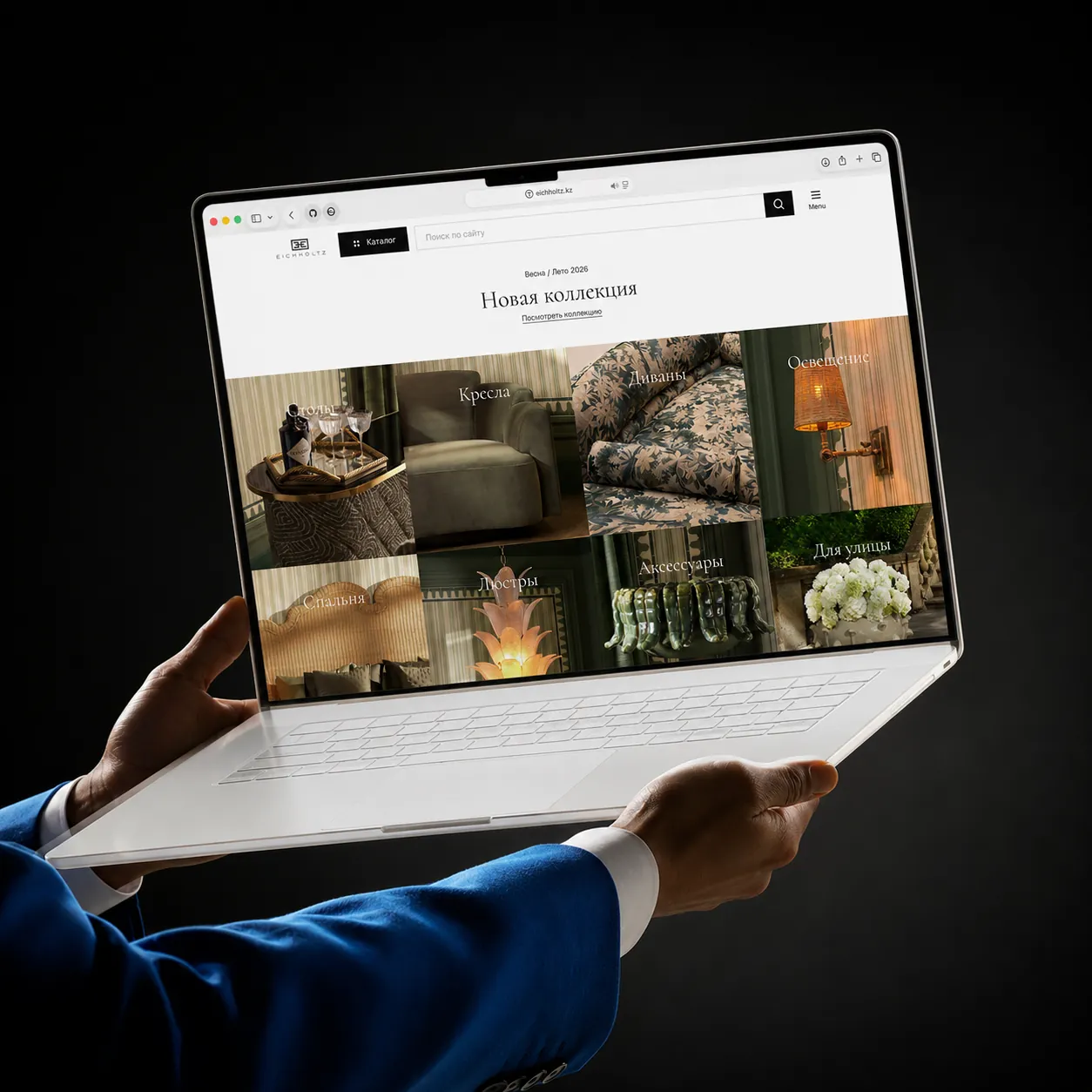 Eichholtz home page category grid