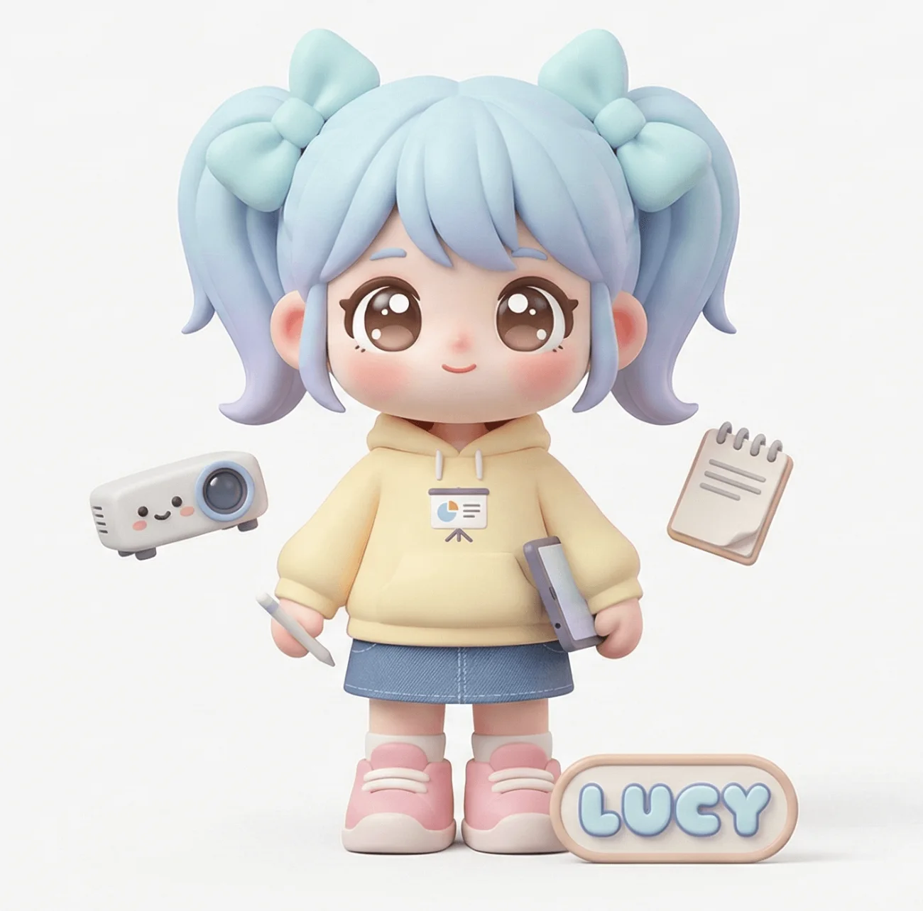 Lucy mascot hero image